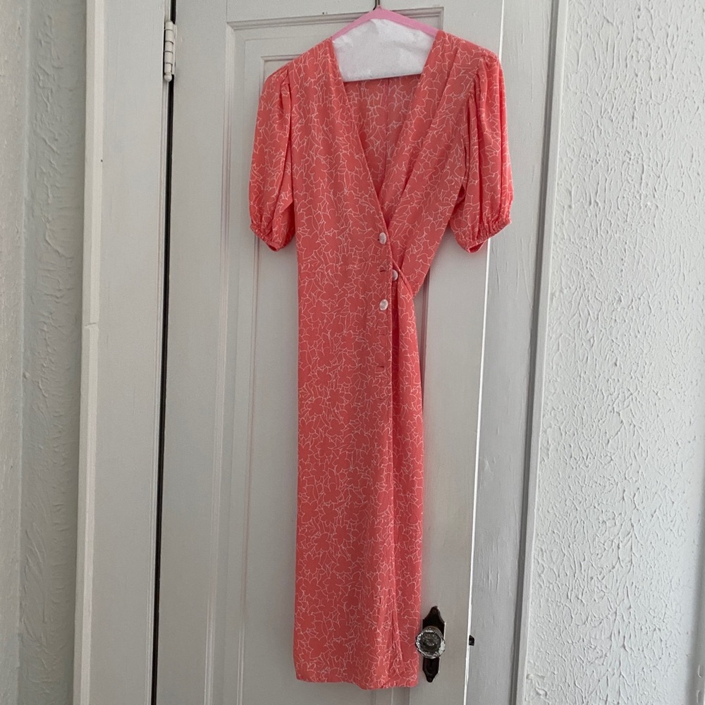 FAITHFULL THE BRAND Fran Floral-print Midi Dress